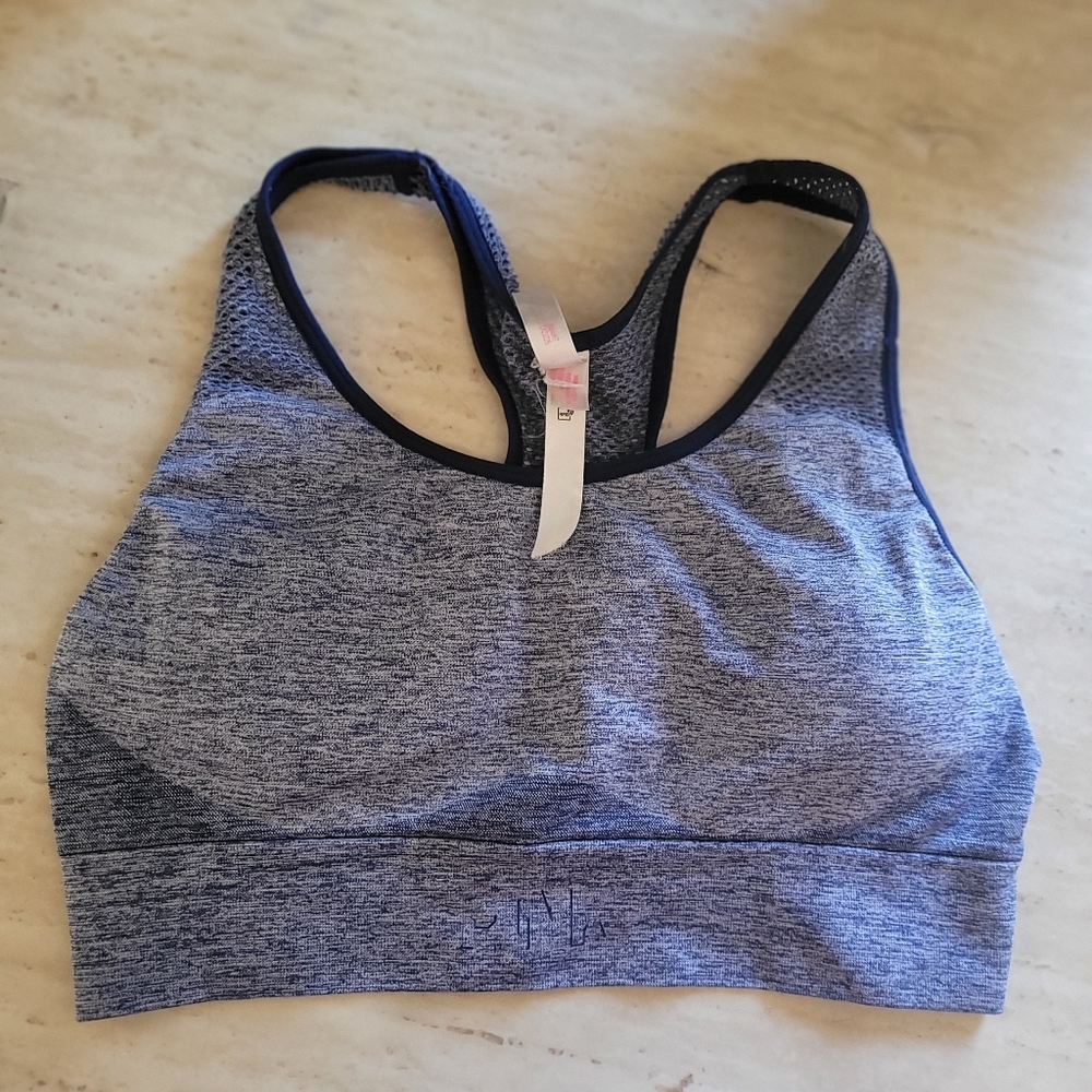 Victoria's Secret Navy Heather Sports Bra